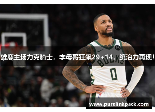 雄鹿主场力克骑士，字母哥狂飙29+14，统治力再现！